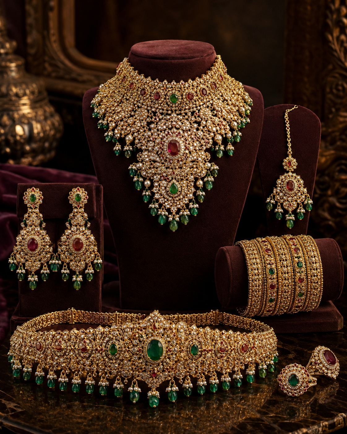 Full bridal jewellery